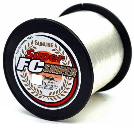 Sunline Super FC Sniper Fluorocarbon Line 1200 Yd 1 Sunline Super FC Sniper Fluorocarbon Line 1200 Yd