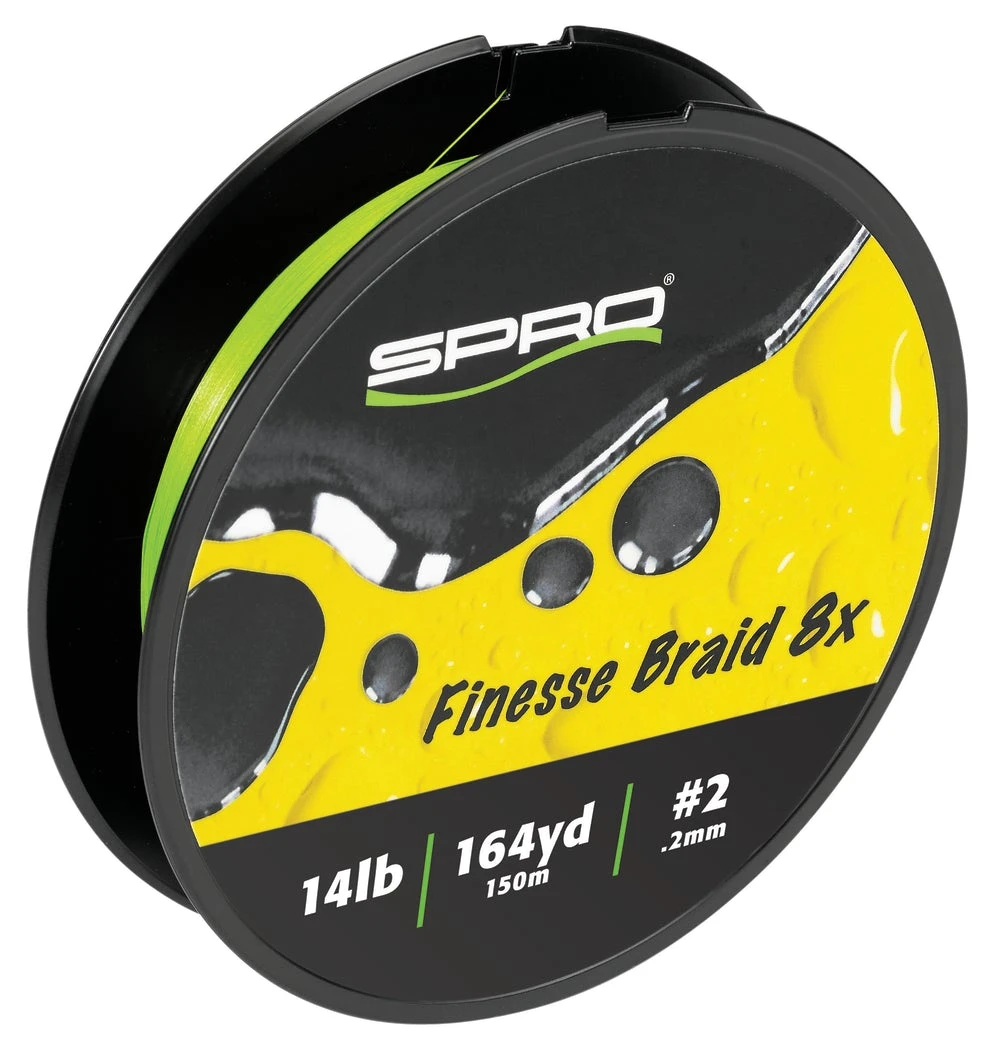 SPRO Finesse Braid 8x Lime Green 164 Yards 3 SPRO Finesse Braid 8x Lime Green 164 Yards - Image 3