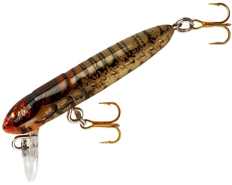 Rebel Hellgrammite 1 3/4 Inch Sinking Ultralight Crankbait 2 Rebel Hellgrammite 1 3/4 Inch Sinking Ultralight Crankbait - Image 2