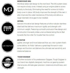 Daiwa Ballistic LT MQ Spinning Reels -Fishing Sale Shop ballistic mq lt 5