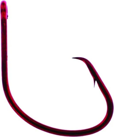 Daiichi D84Z Light Circlechunk Circle Hooks - Bleeding Bait Red 1 Daiichi D84Z Light Circlechunk Circle Hooks - Bleeding Bait Red