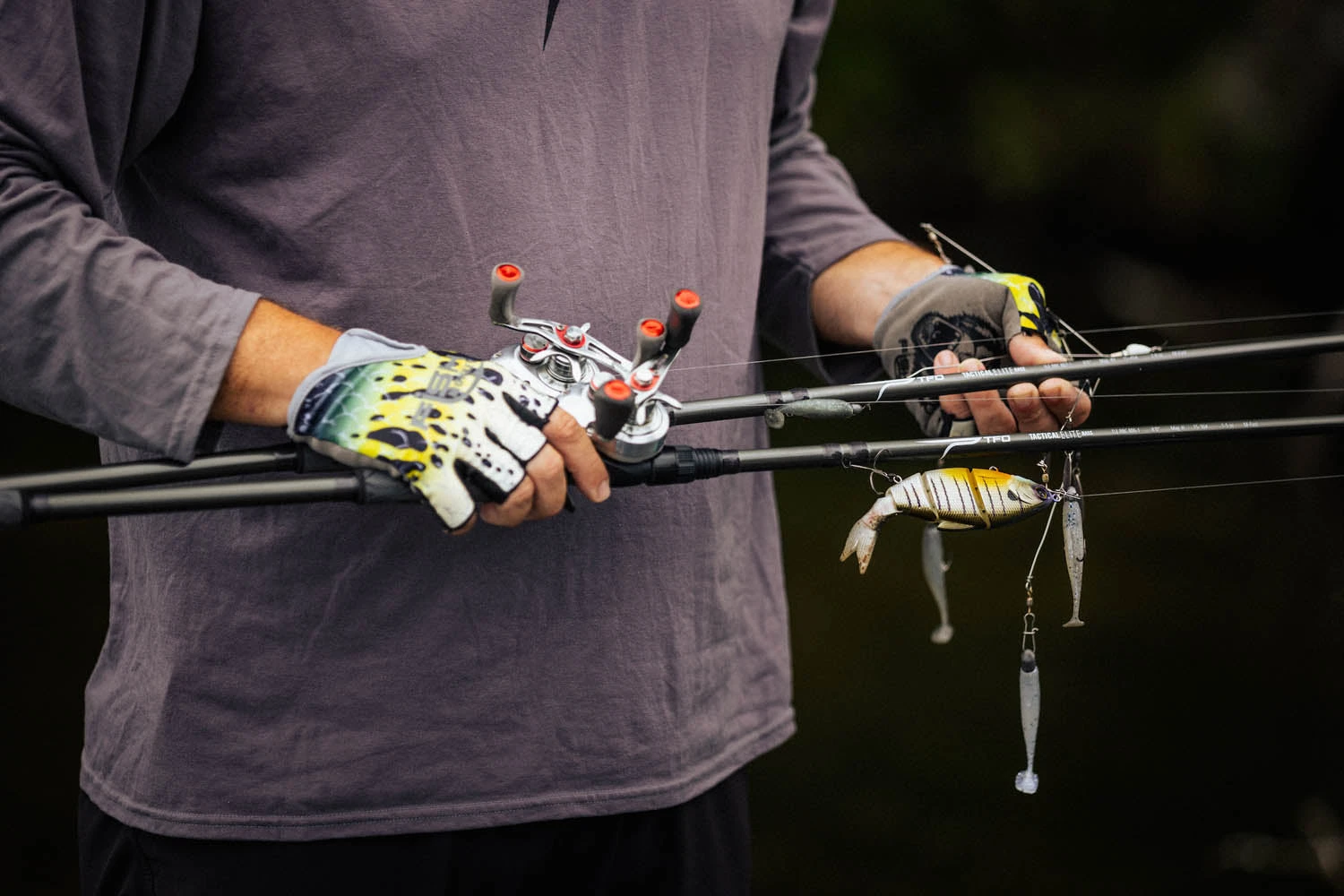 Temple Fork Outfitters Tactical Elite Bass Baitcasting Rods 5 Temple Fork Outfitters Tactical Elite Bass Baitcasting Rods - Image 5